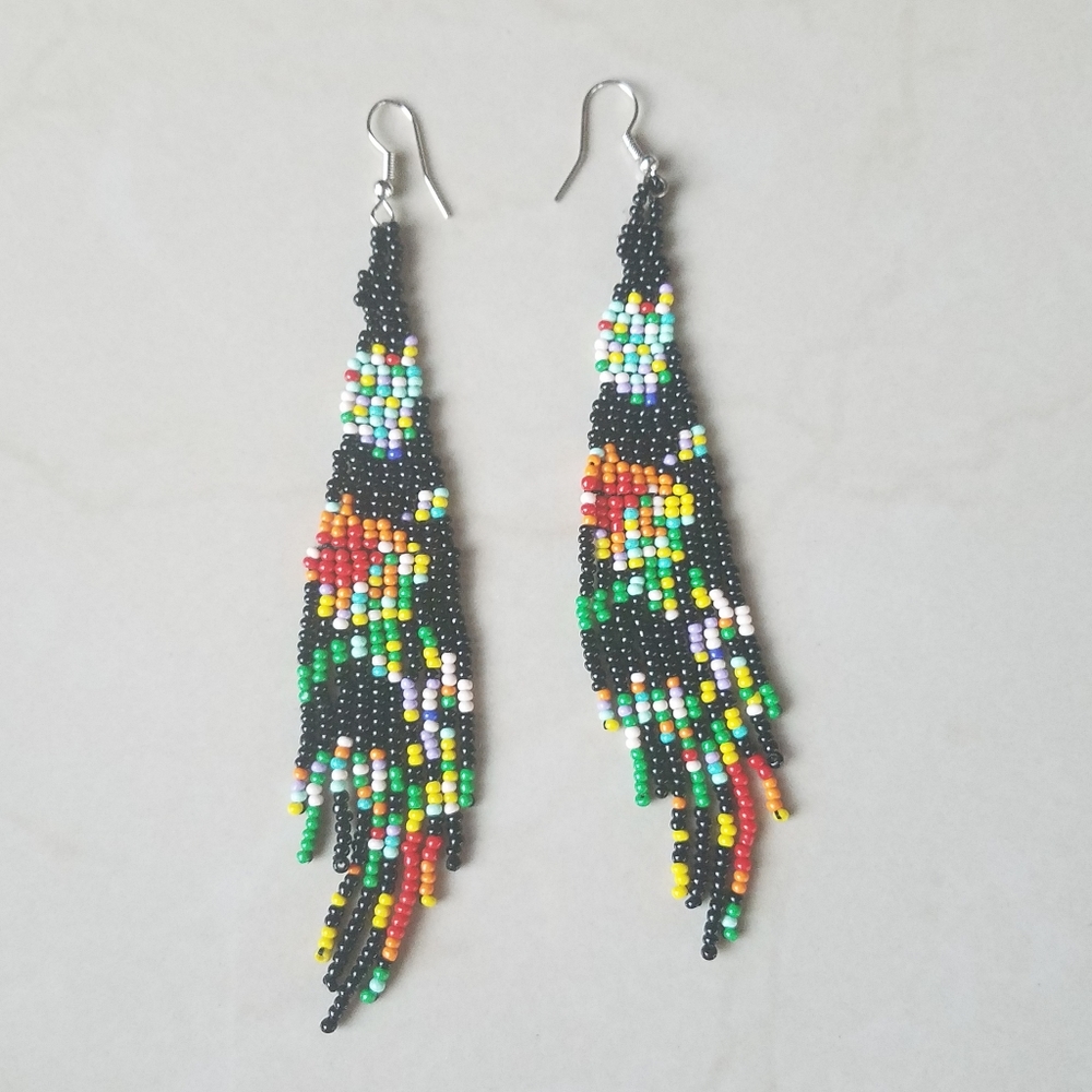 Beaded earrings